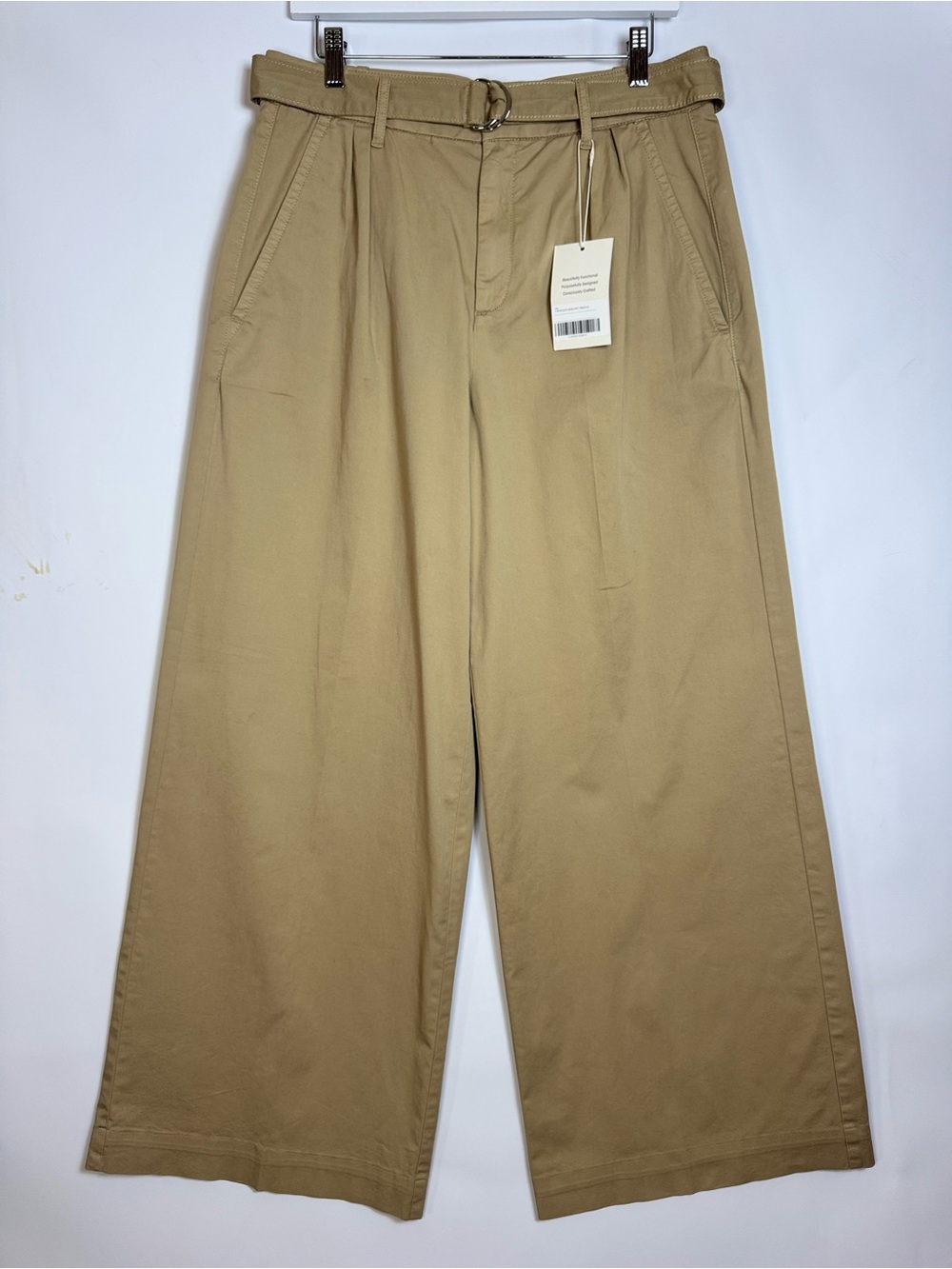 Everlane Wide Leg Pleated Pant NWT Size 8